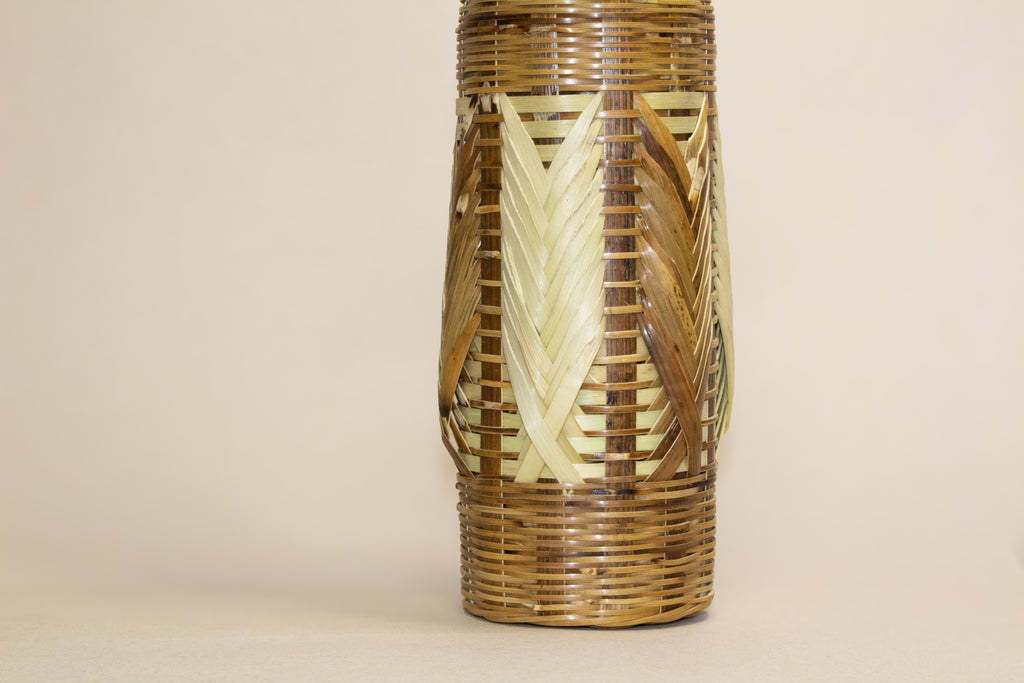 Botella de mezcal 1 L de carrizo