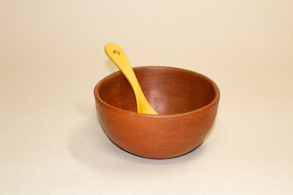 Juego de cucharas salseras de madera tropical