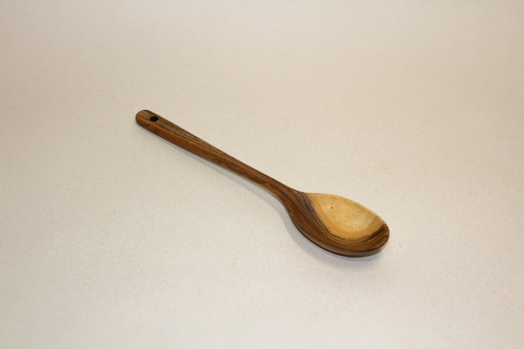 Juego de utensilios de madera tropical