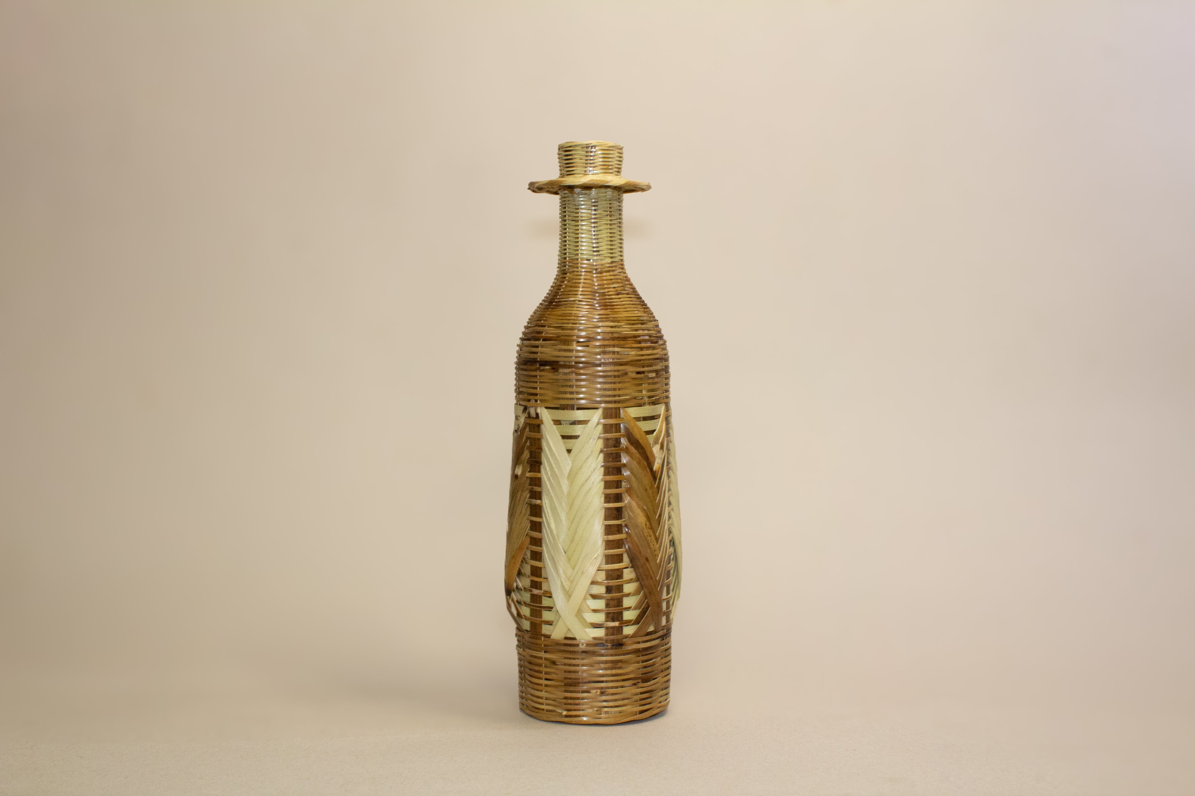 Botella de mezcal 1 L de carrizo