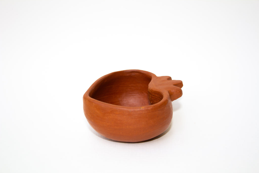 Juego de mezcaleros corazón de barro rojo