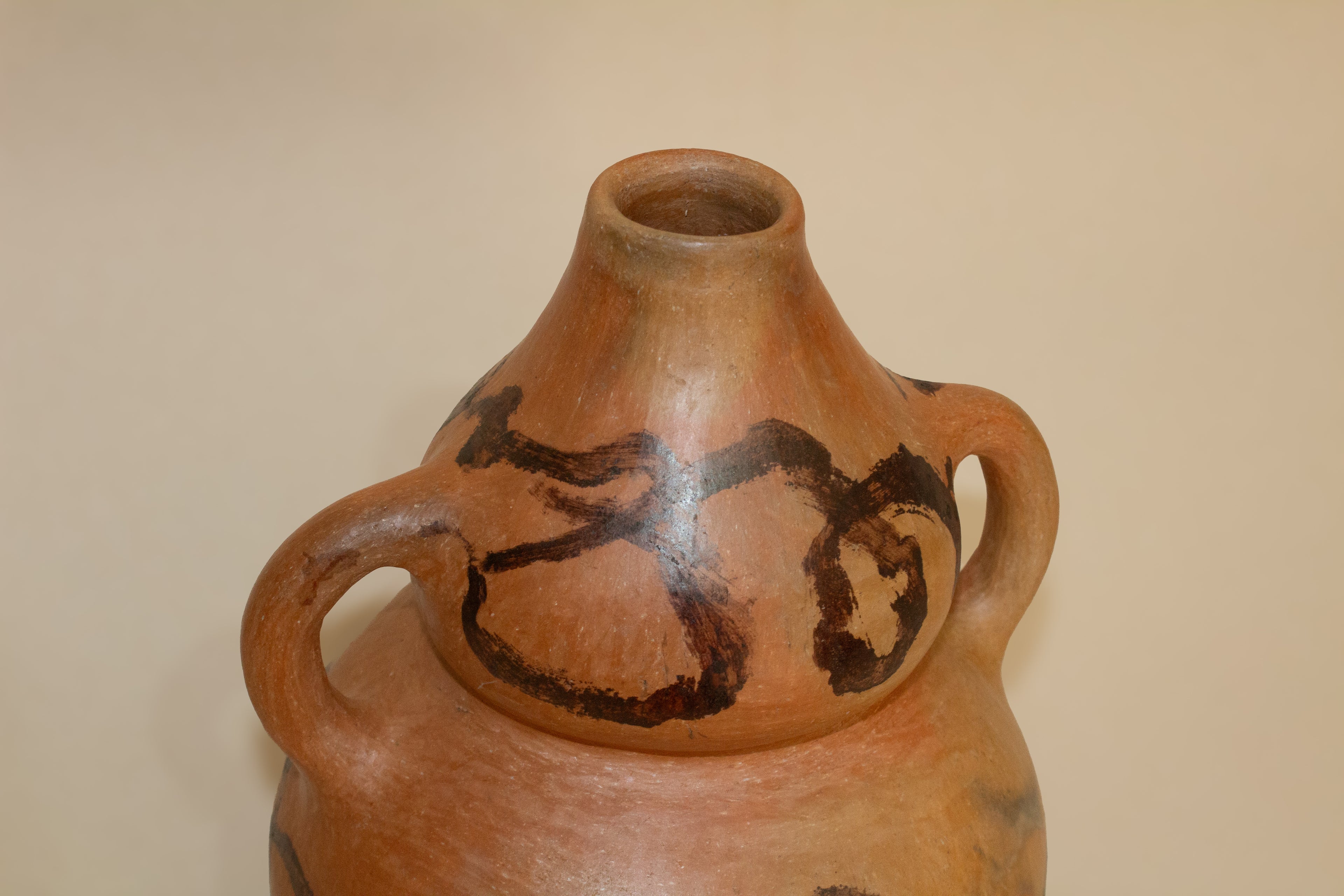 Jarrón bule de barro mixe